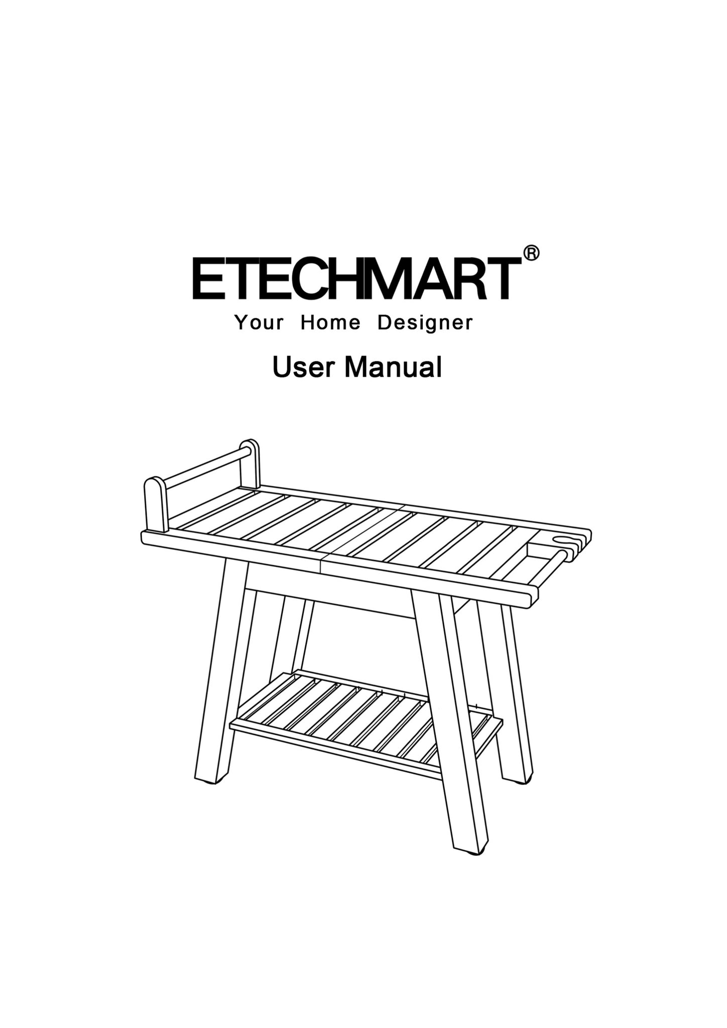 Synopsis for Etechmart 24 Inch A-Shaped Bamboo Shower Bench