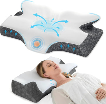 Reozizz Memory Foam Cervical Support Pillow